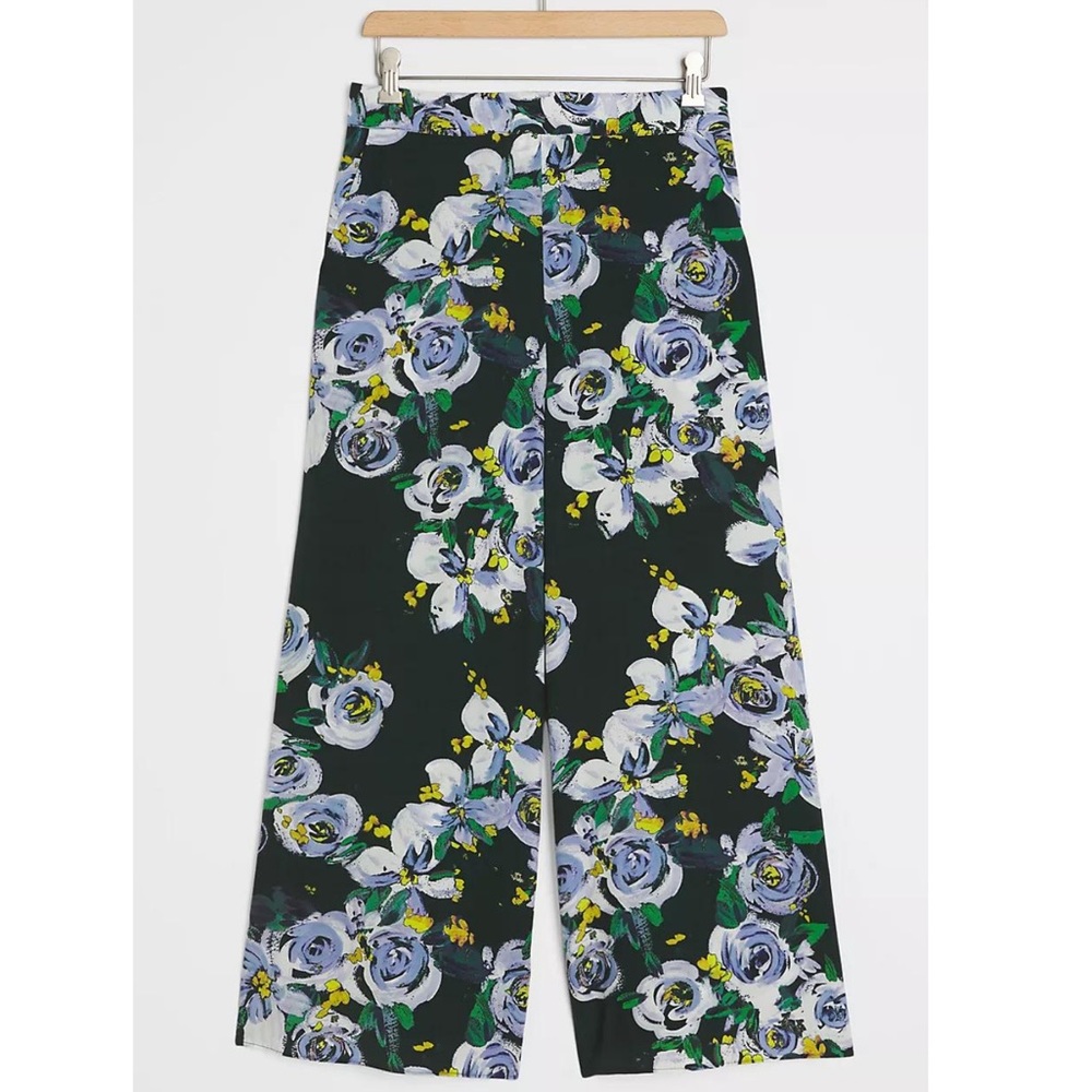 Anthropologie x Alice Archer NWOT Size 6 Floral Zandy Palazzo Pants